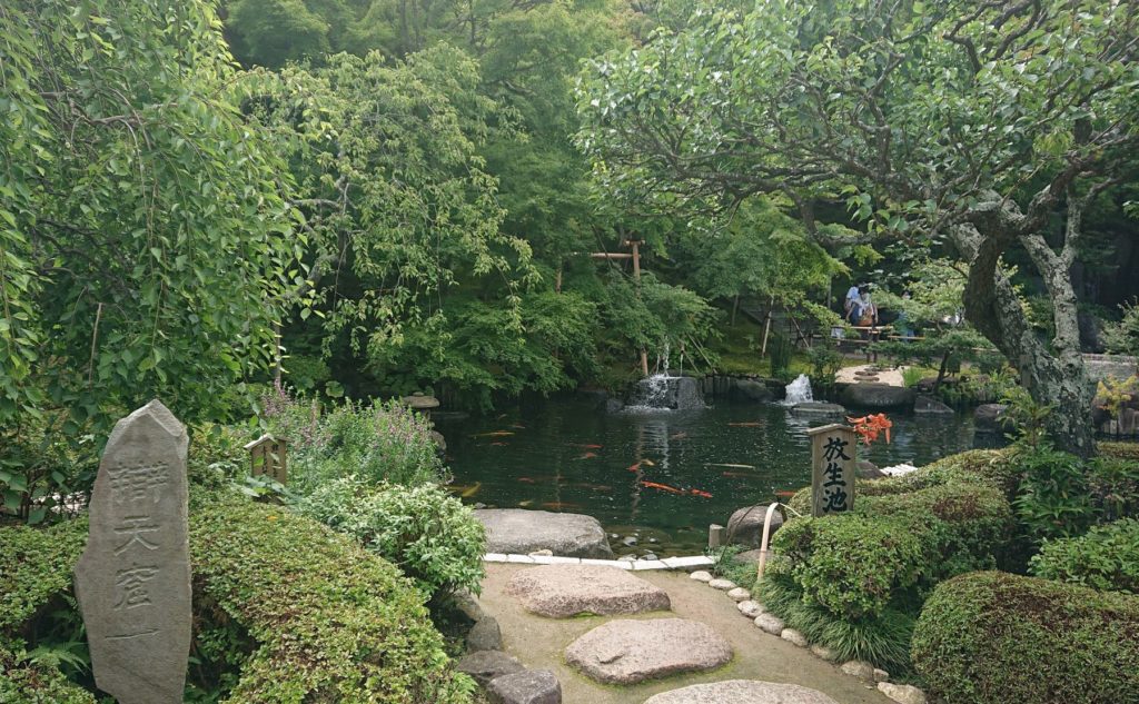 放生池　長谷寺 / Hosei pond in Hase temple