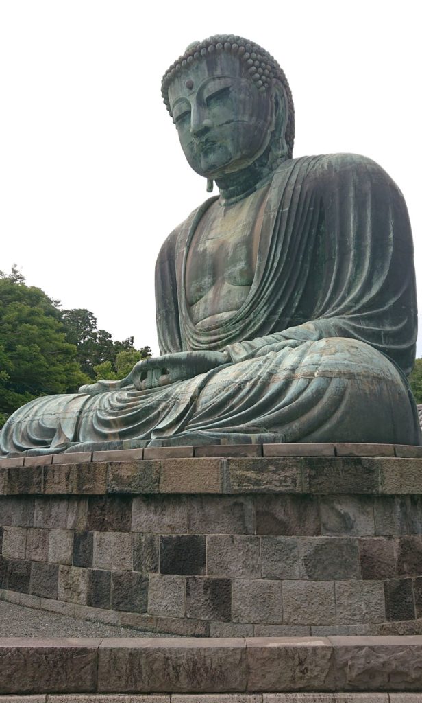 鎌倉大仏　高徳院　拡大 / 鎌倉大仏　高徳院（鎌倉）/ Great Buddha of Kamakura in Kotokuin Temple (Focused) 