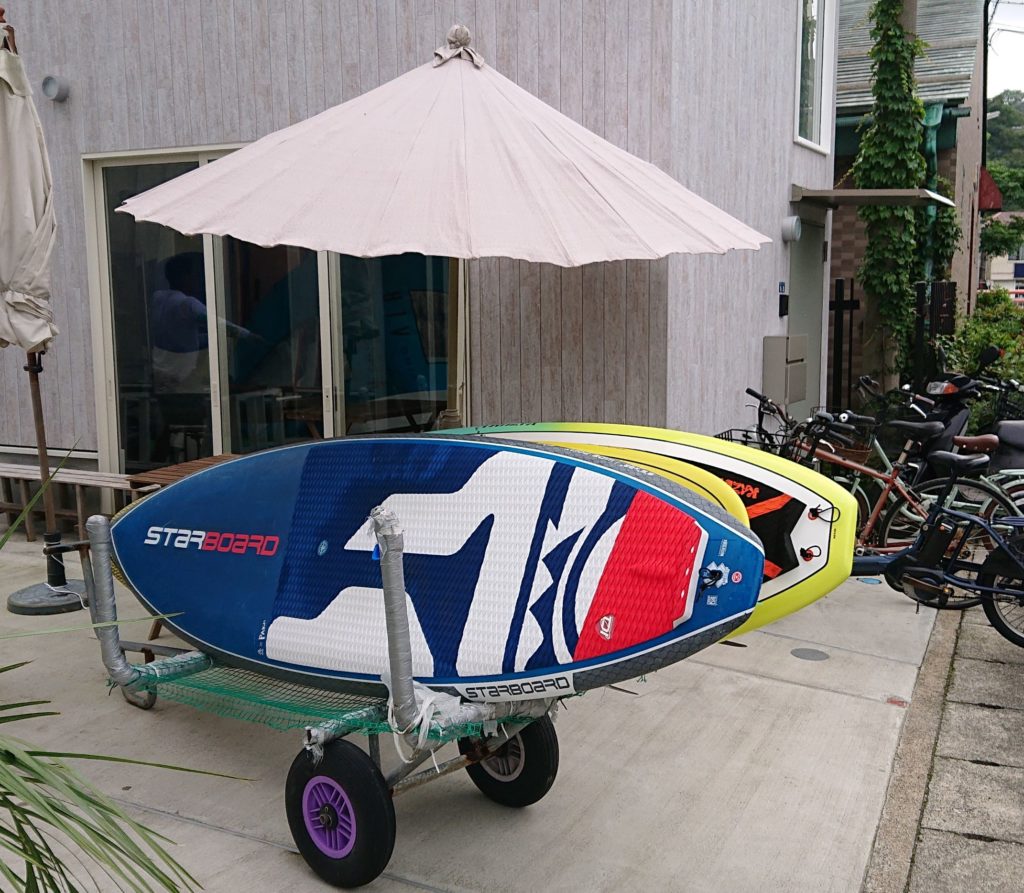 SUP board in Zushi Oceans Club