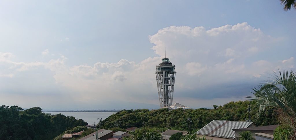 江ノ島展望灯台を望む / look up to Enoshima Observation Lighthouse