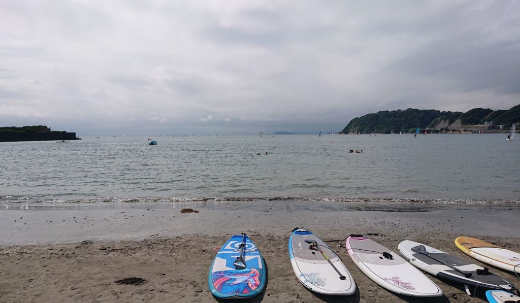 逗子海岸　東浜から江ノ島望む / Enoshima from Zushi Beach (2020 Sep 13th)