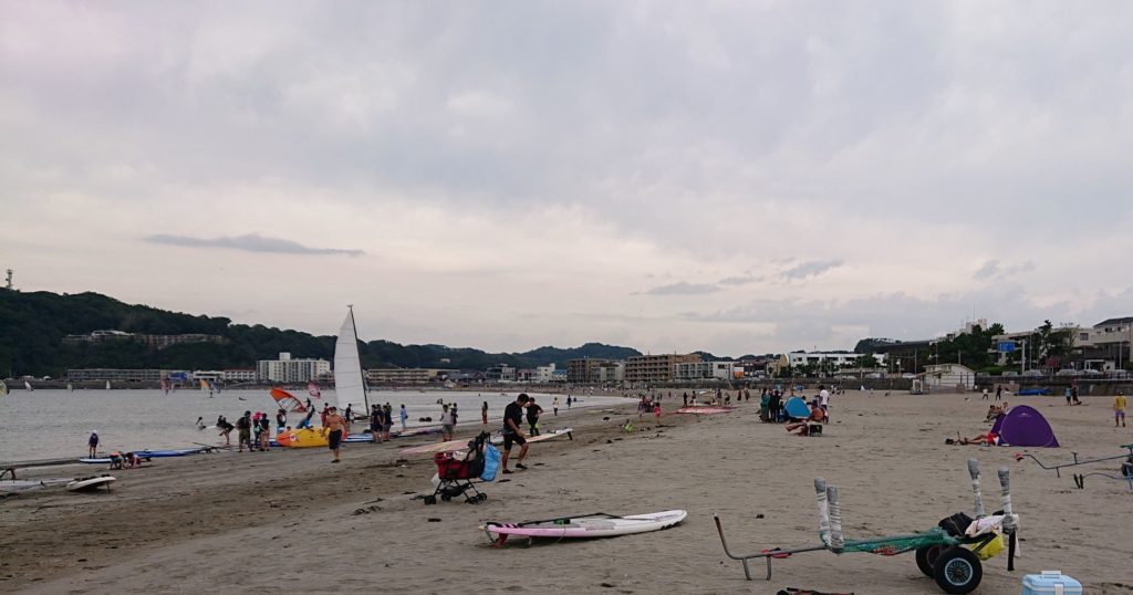 逗子海岸 / Zushi Beach (2020 Sep 22nd)