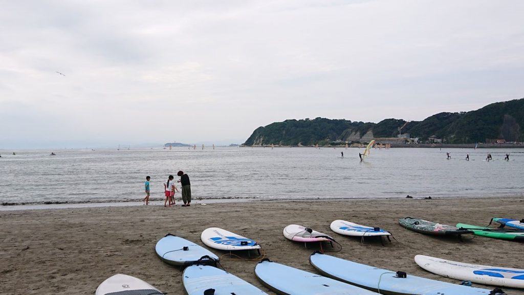 逗子海岸　東浜から江ノ島望む / Enoshima from Zushi Beach (2020 Oct 4th)