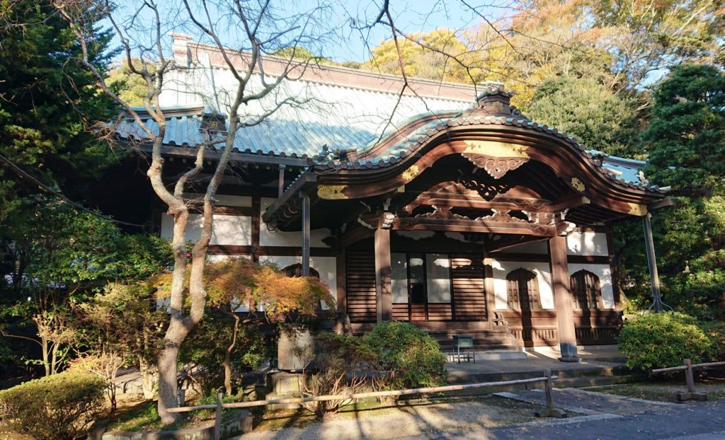 妙本寺　本堂 / Main hall of Myohonji temple