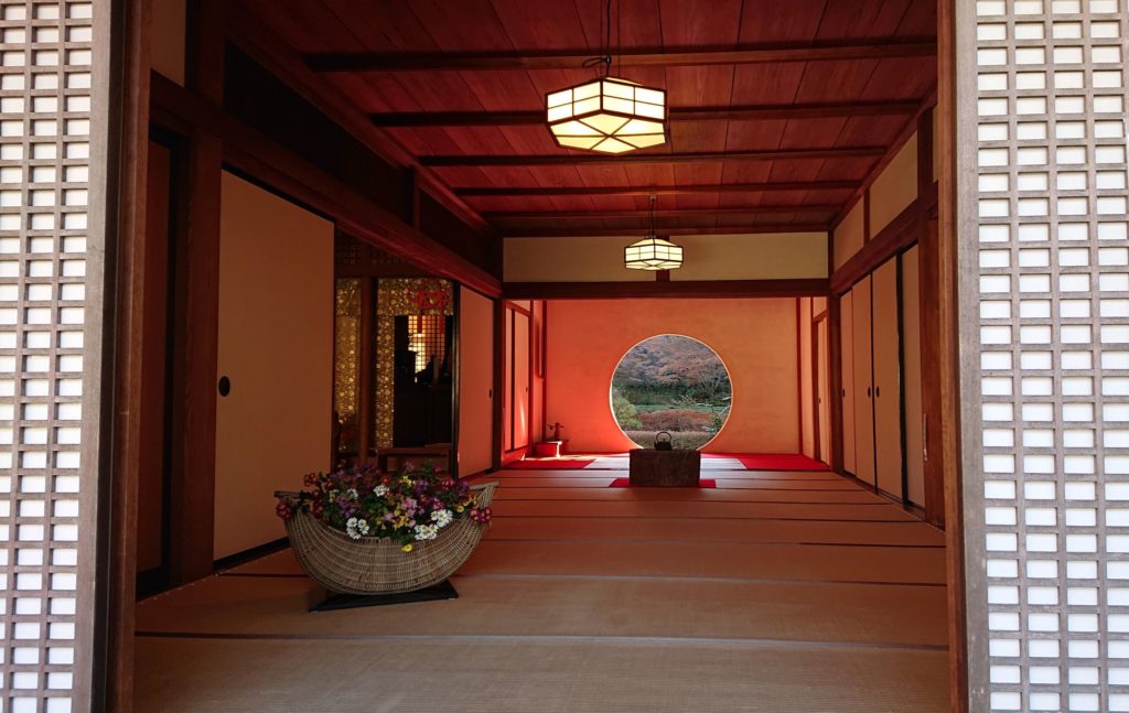 明月院　本堂内窓 / Window in Main Hall of Meigetsuin Temple