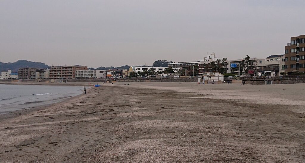 逗子海岸 / Zushi Beach (2021 Feb 12th)