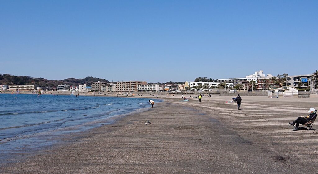 逗子海岸 /  Zushi Beach (2021 Feb 28th)