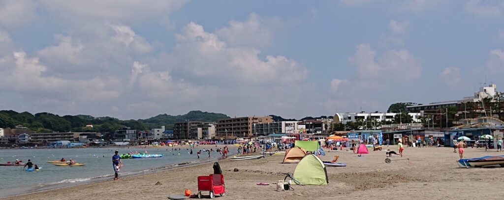 逗子海岸/  Zushi Beach (2021 July 17th)
