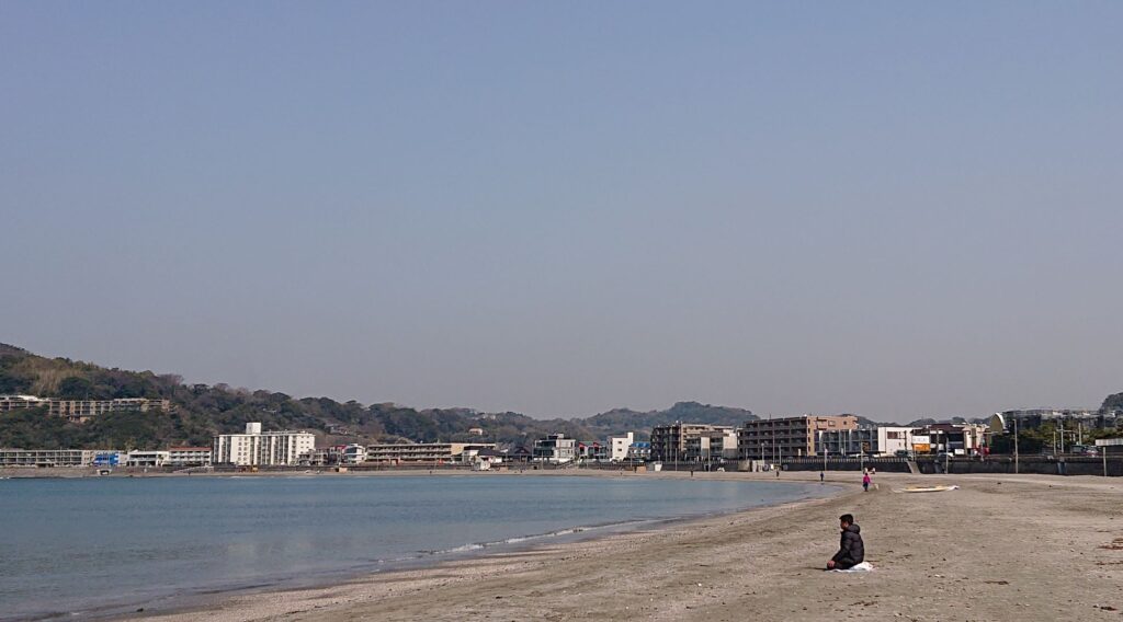 逗子海岸 / Zushi Beach (2022 Mar 25th)