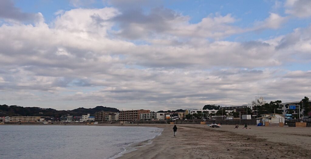 逗子海岸 /  Zushi Beach (2022 Dec 9)