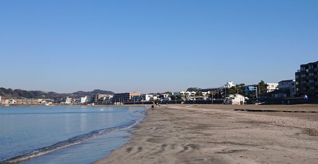逗子海岸/ Zushi Beach (2023 Jan 20)