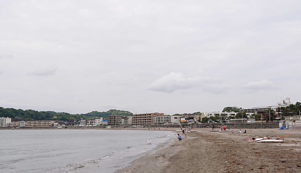 逗子海岸/  Zushi Beach (2023 Mat 14)