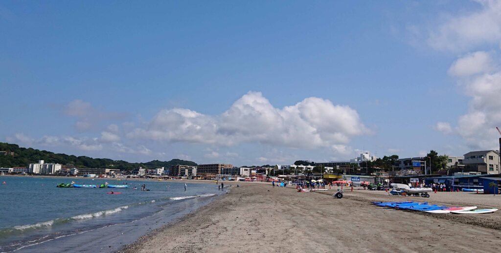 逗子海岸/  Beach (2023 July 28)