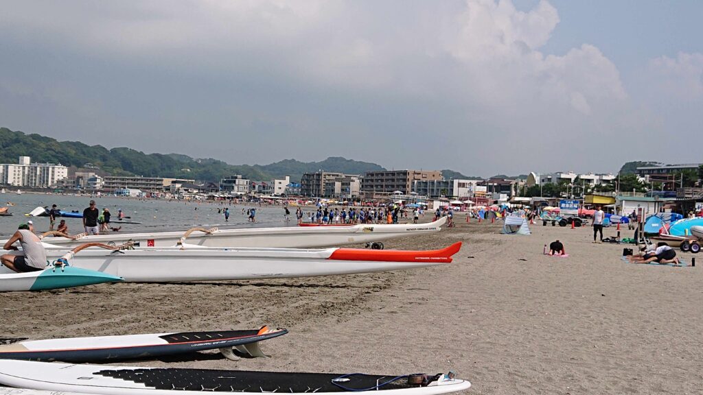 逗子海岸/  Zushi Beach (2023 Aug 20)