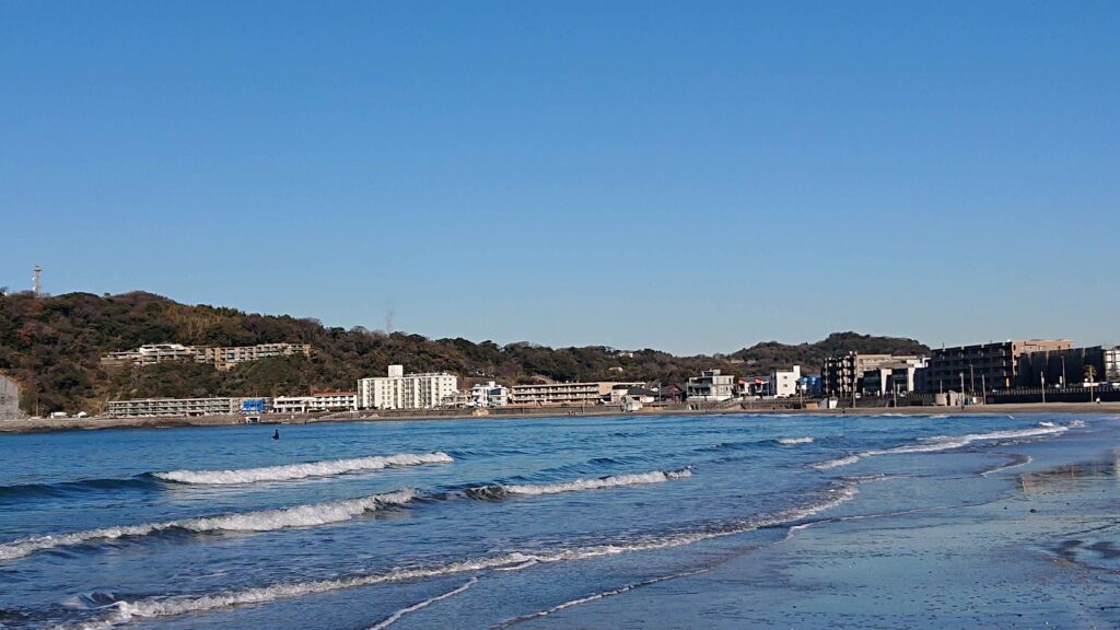 逗子海岸/ Zushi Beach (2023 Dec 22)