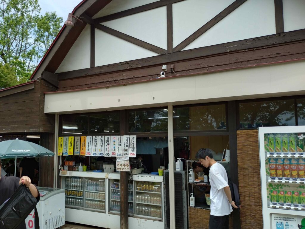 高尾山　山頂　お店1（2024 June 22）