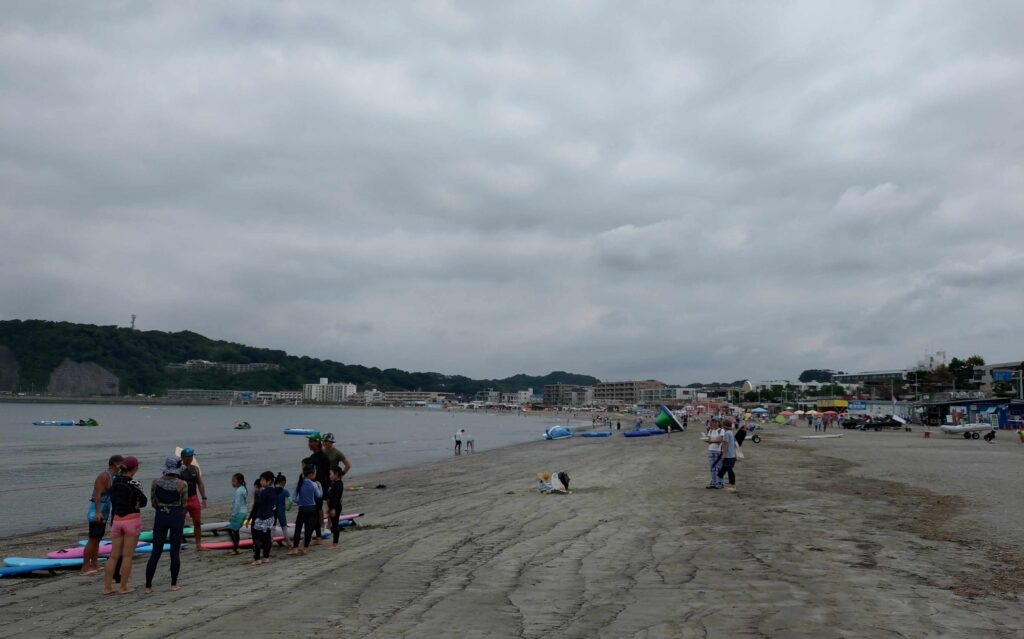 逗子海岸/  Zushi beach (2024 Aug 2)