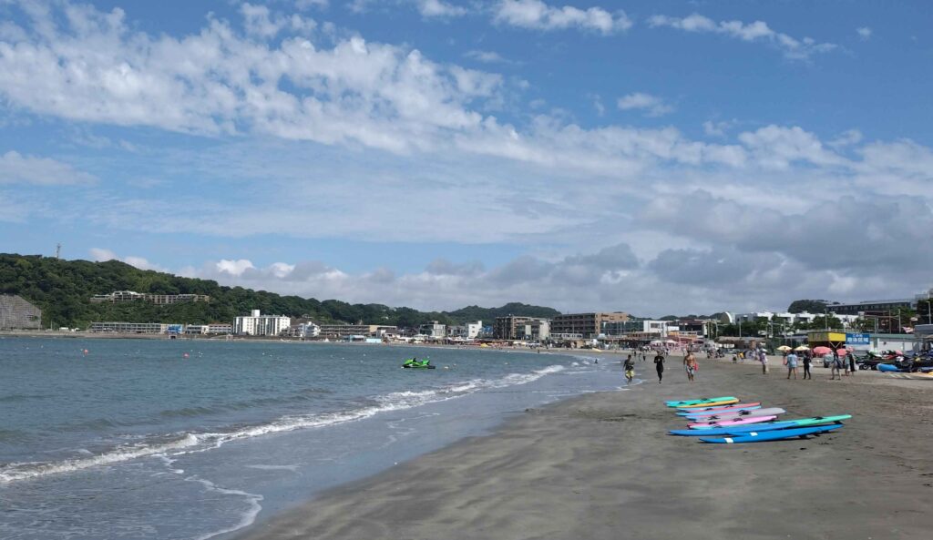 逗子海岸/ Zushi beach (2024 Aug 23)