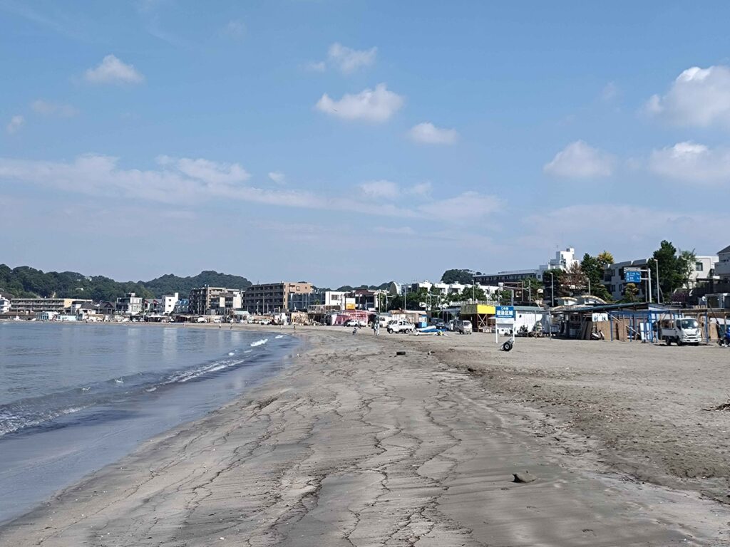 逗子海岸/  Zushi beach (2024 Sep 6)