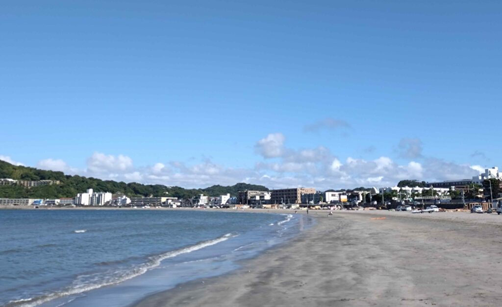 逗子海岸/  Zushi beach (2024 Sep 13)