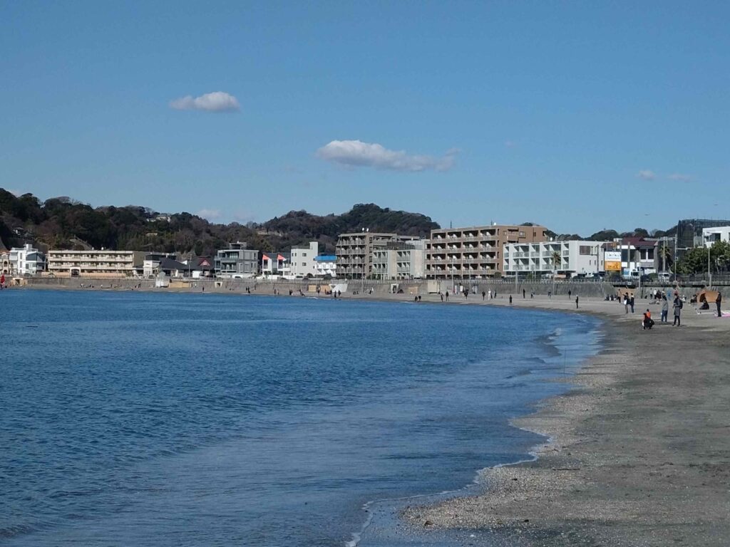 逗子海岸/ Zushi beach (2025 Jan 13)