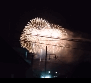 逗子花火大会(2025 May 22) 自宅から