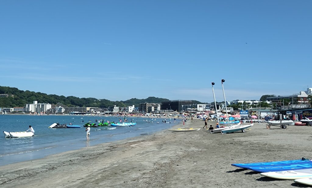 逗子海岸/ Zushi beach (2025 Aug 15)
