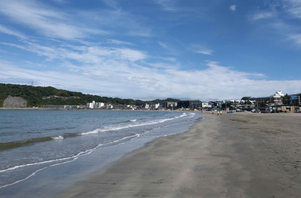 逗子海岸/  Zushi beach (2025 Sep 11)