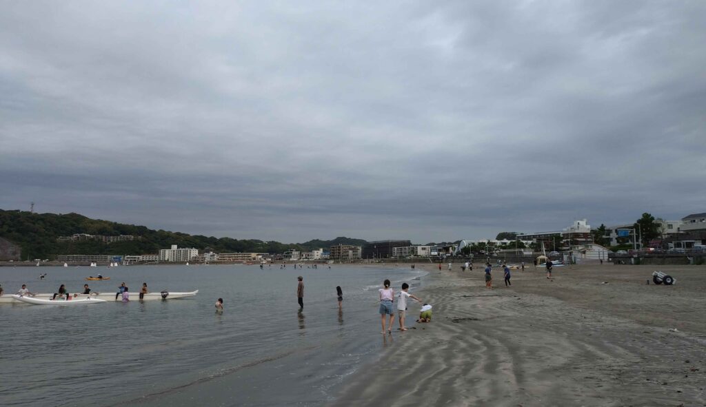 逗子海岸/  Zushi beach (2025 Sep 27)
