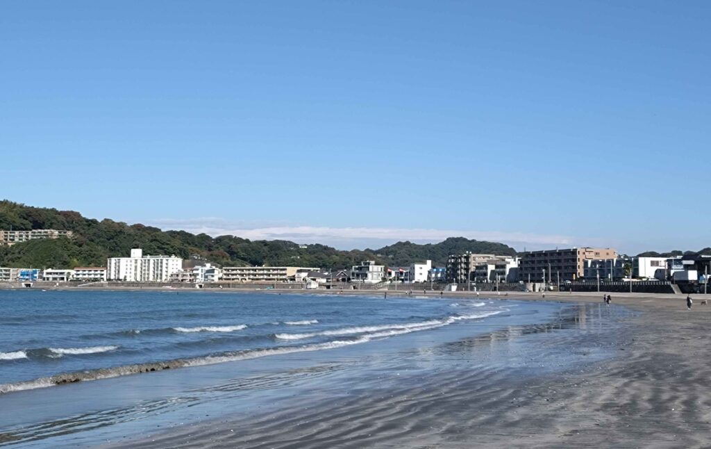 逗子海岸/ Zushi beach (2025 Nov 3)