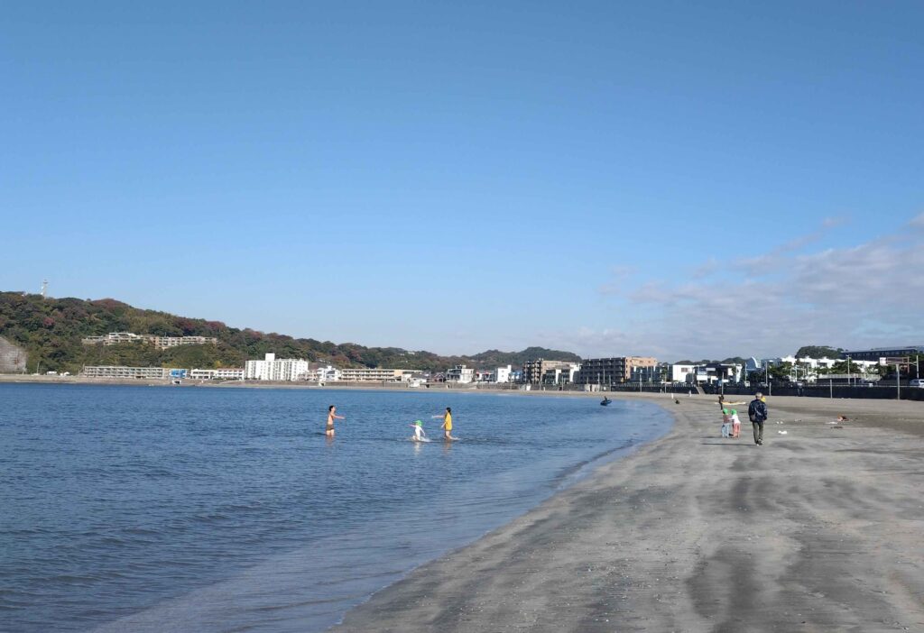 逗子海岸/ Zushi beach (2025 Nov 20)