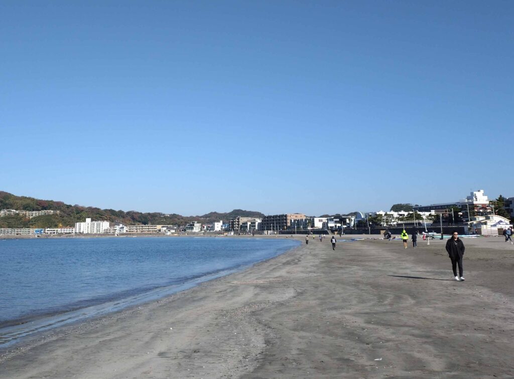 逗子海岸/ Zushi beach (2025 Nov 30)