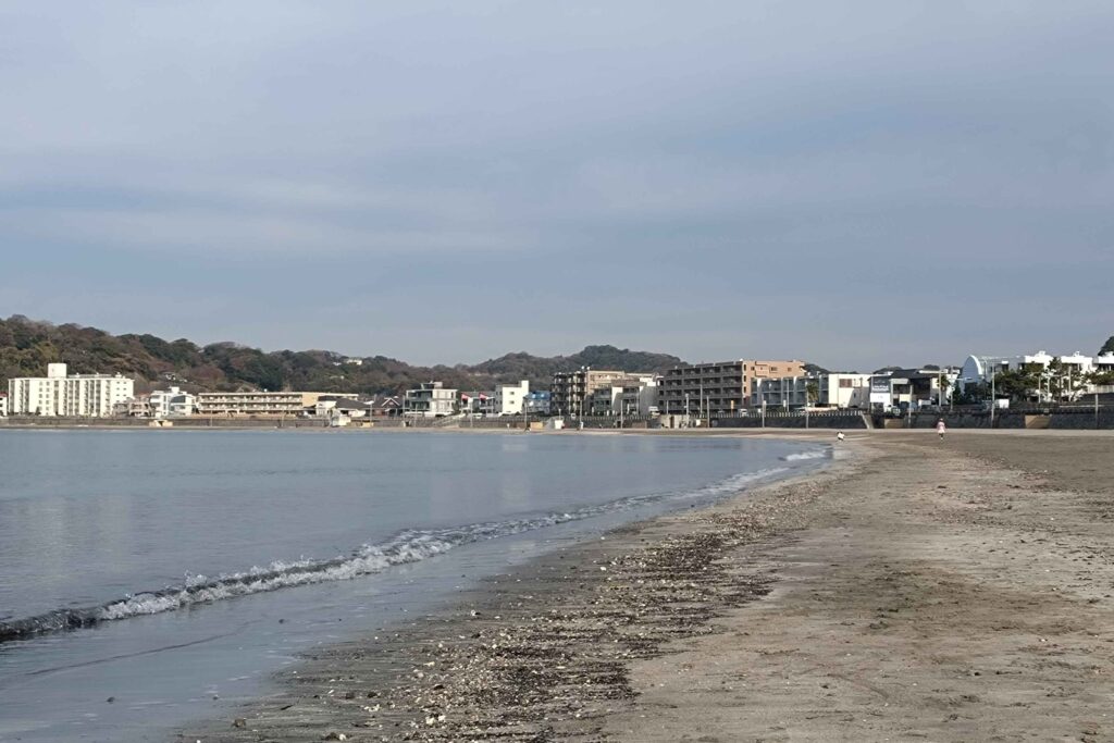 逗子海岸/ Zushi beach (2025 Dec 11)