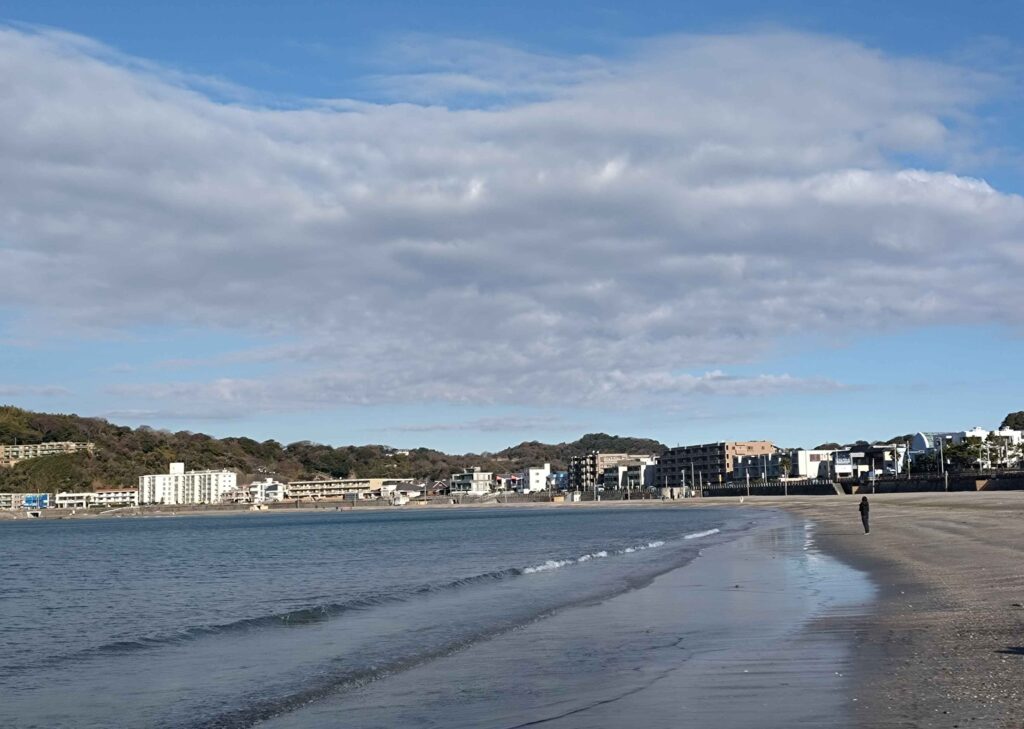 逗子海岸/  Zushi beach (2025 Dec 18)