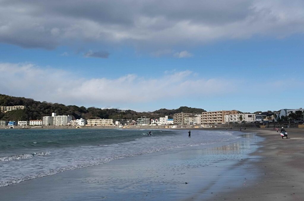 逗子海岸/Zushi beach (2025 Dec 26)