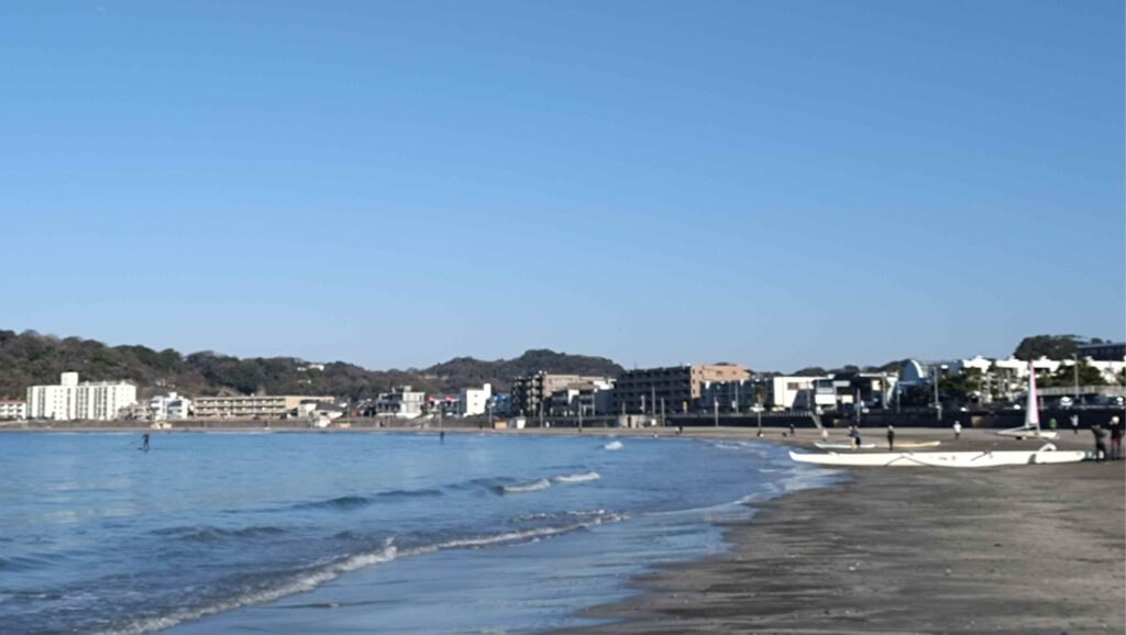 逗子海岸/Zushi beach (2025 Dec 30)