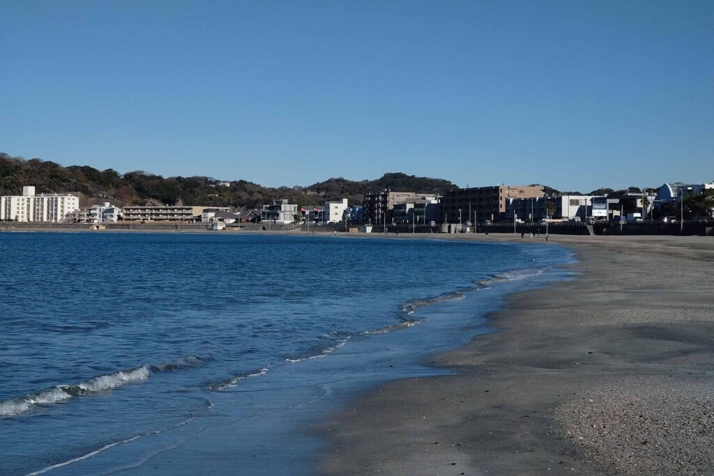 逗子海岸/ Zushi beach (2026 Jan 22)