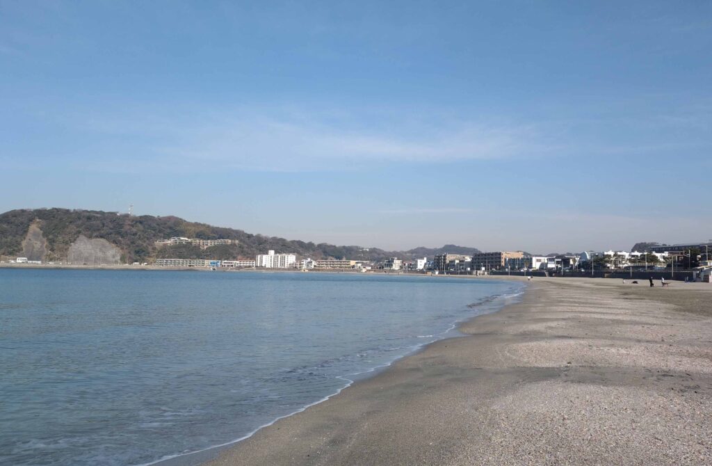 逗子海岸/ Zushi beach (2026 Feb 6)
