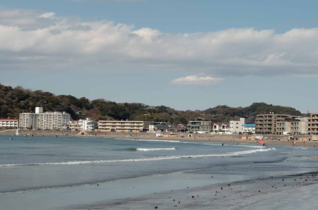 逗子海岸/  Zushi beach (2026 Mar 7)