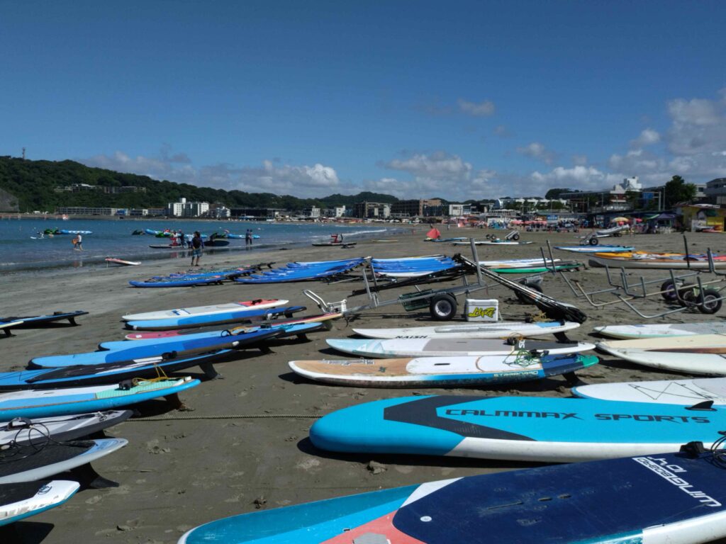 逗子海岸/  Zushi beach (2026 Aug 8)