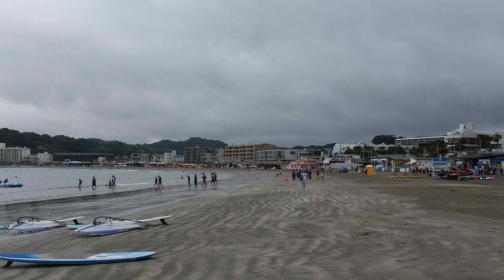逗子海岸/ Zushi beach (2026 Aug 13)
