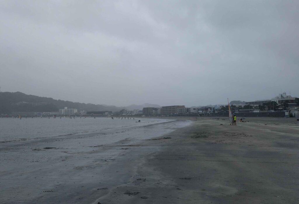 逗子海岸/  Zushi beach (2026 Sep 23)